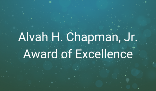Alvah H. Chapman, Jr. Award of Excellence