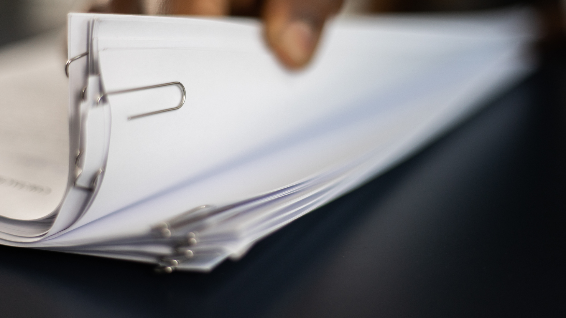 Paper Stack Stock Photo