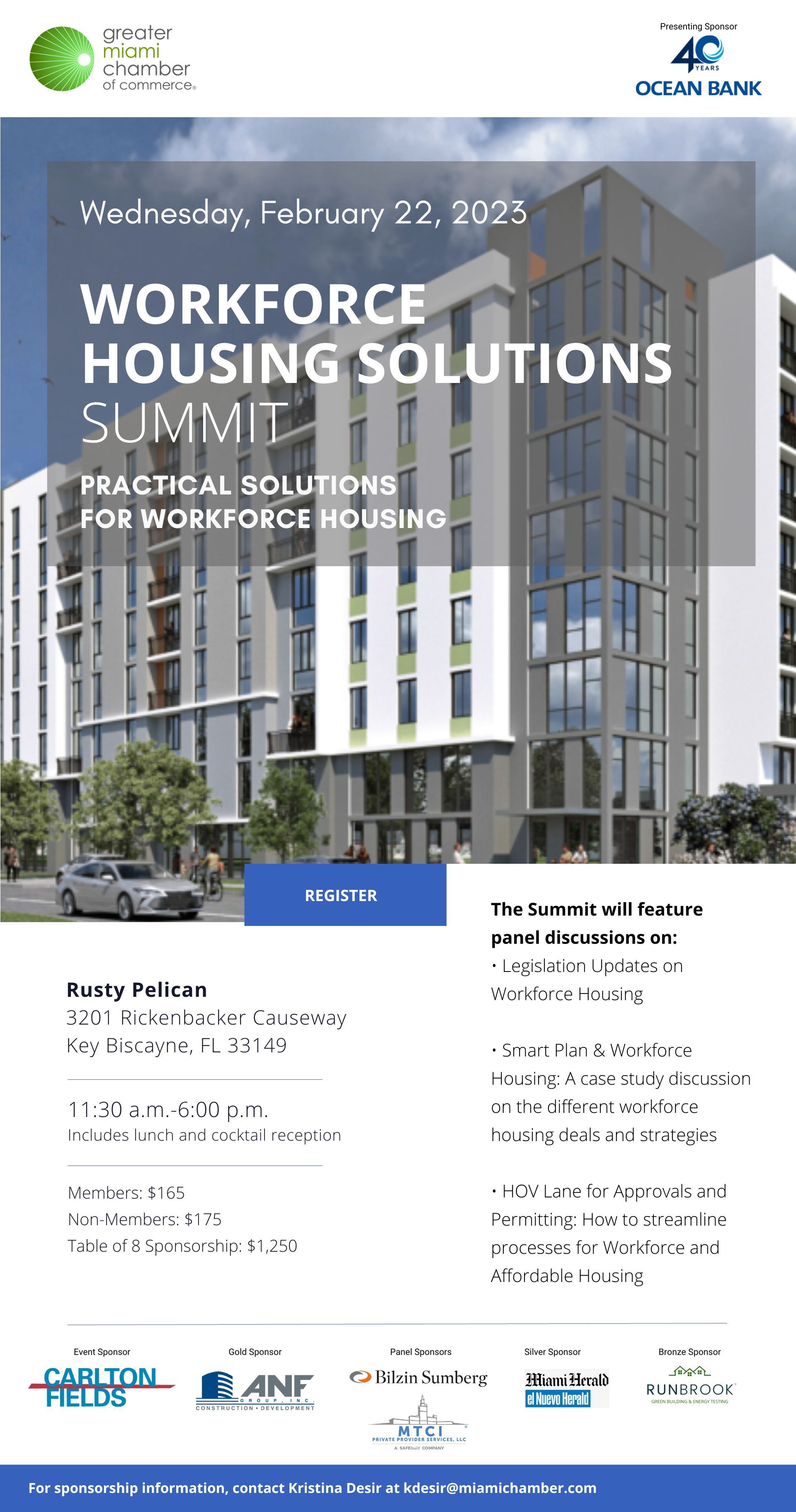 Workforce Housing Solutions Summit
